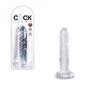 King Cock - 6 pouces - Transparent