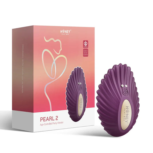 PEARL 2 Nouvelle génération de vibromasseur pour culotte avec application - Violet - Honey Play Box -