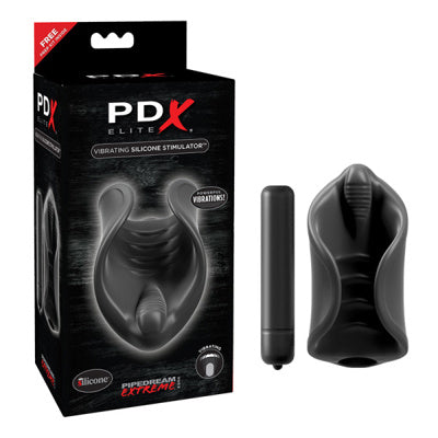 PDX - Stimulateur vibrant en silicone
