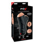 PDX - Masturbateur vibrant à double pénétration - Noir