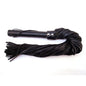 Rouge - Flogger with Leather Handle - Black