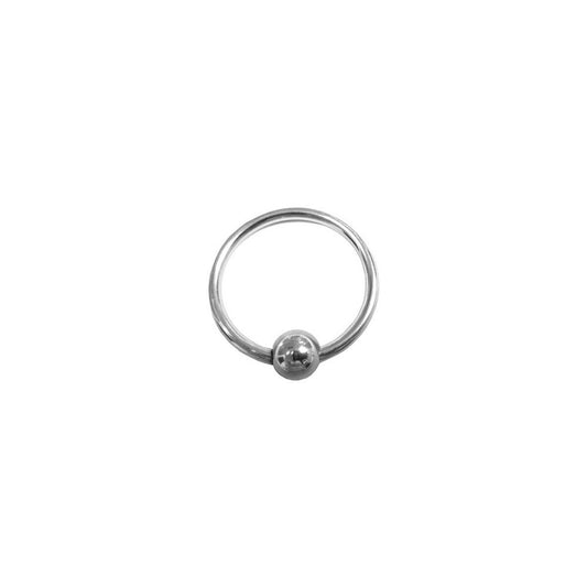 Rouge - Anneau de gland avec boule