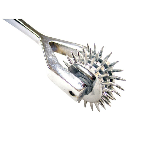 Rouge - Roue à triple broche en acier inoxydable