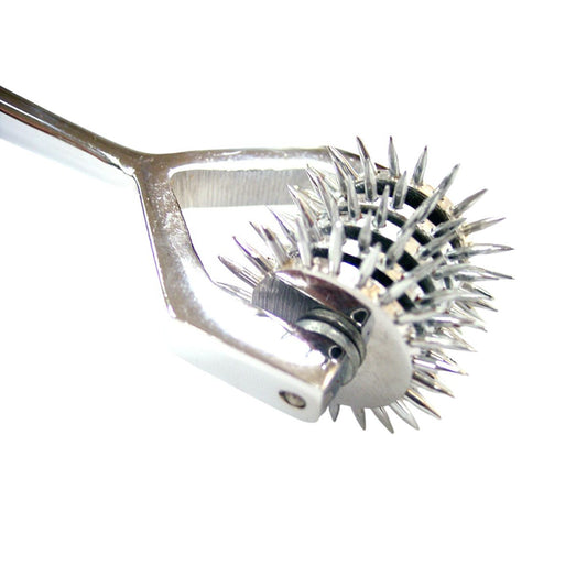 Rouge - Roue à cinq broches en acier inoxydable