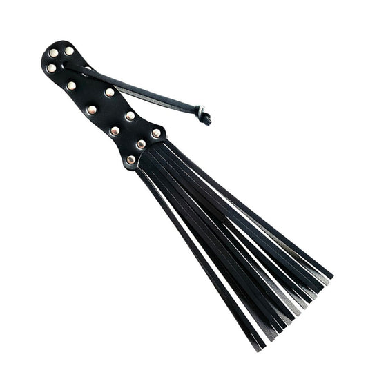 Rouge - Pagaie en cuir à spirale