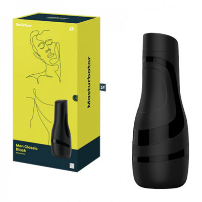 Satisfyer Men - Masturbateur classique pour hommes - Noir