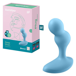 Satisfyer - Plongeur en profondeur bleu clair