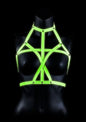 Harnais soutien-gorge - Phosphorescent - S/M - Aïe