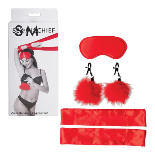 Kit de débutant S&amp;M - Amor Bondage