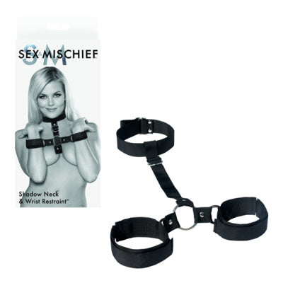 S&amp;M - Contrainte Shadow pour le cou et les poignets