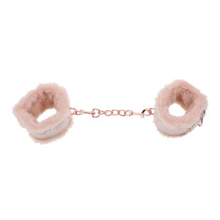 S&M - Peaches 'N Creame Fur Handcuffs