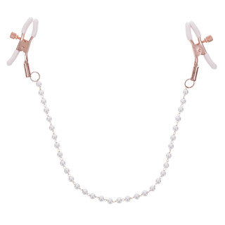 S&M - Peaches 'N Creame Pearl Nipple Clamps