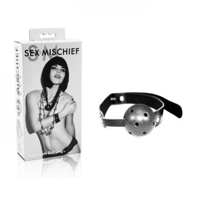 Bâillon à boule respirant S&amp;M